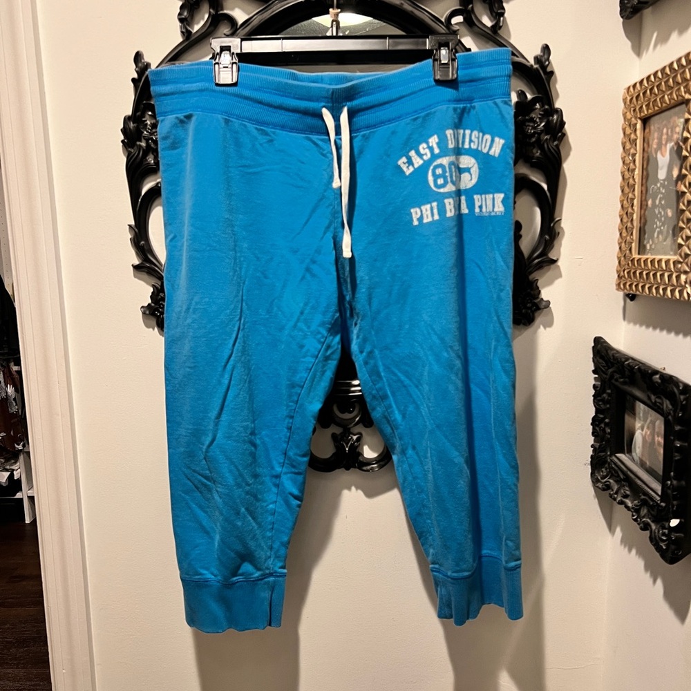 PINK Victoria's Secret Blue Joggers